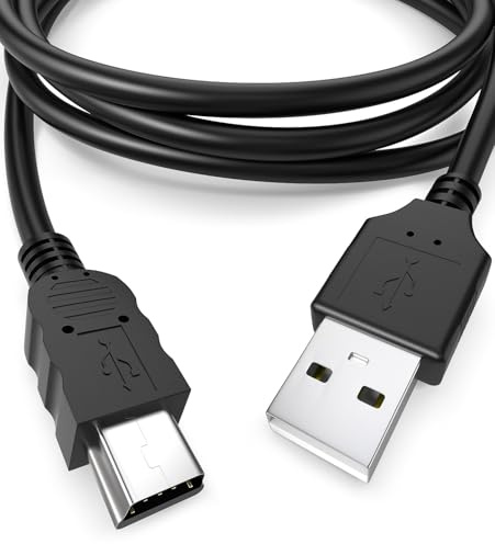 Voyorti Mini USB Cable Compatible with Blue Yeti Microphone Cord | USB-A to Mini USB 2.0 480mbps Data Cable Replacement for Blue Yeti Pro/Snowball iCE Microphone-10Ft/3M