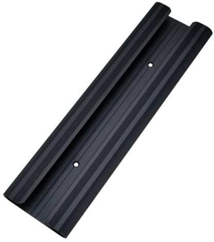 SAFIGLE Soporte para Copas de Vino Colgante Negro, Portavasos Invertido para Cocina y Bar, Estante Organizador de Copas, Fácil Limpieza y Almacenamiento