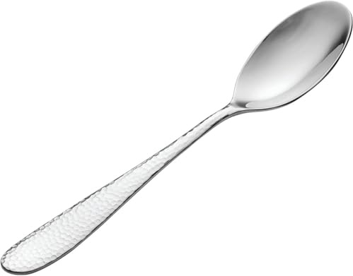 Viners Glamour 18/0 Dessert Spoon, Stainless Steel (Pack of 6)
