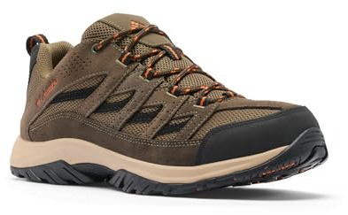 Columbia Mens Crestwood, Camo Brown/Heatwave, 17