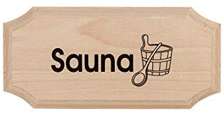 eliga Panneau 8 pans « Sauna », 1 pièce (1 paquet)