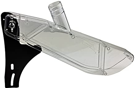 perfk Kreissägen Schutzhülle Abdeckung Transparent 7-12 Zoll,Schutzabdeckung für Tischkreissägen für die Holzbearbeitung- Universelle Schutzabdeckung für Tischkreissägen