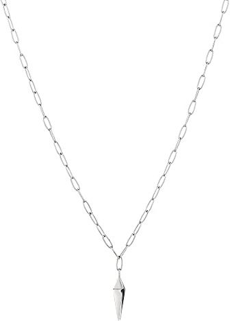 LIEBESKIND BERLIN Damen Schmuck - Kette & Ohrringe aus Edelstahl in verschiedenen Farben & Designs - mit Pendulum Anhänger der bei jeder Bewegung durch das Licht funkelt