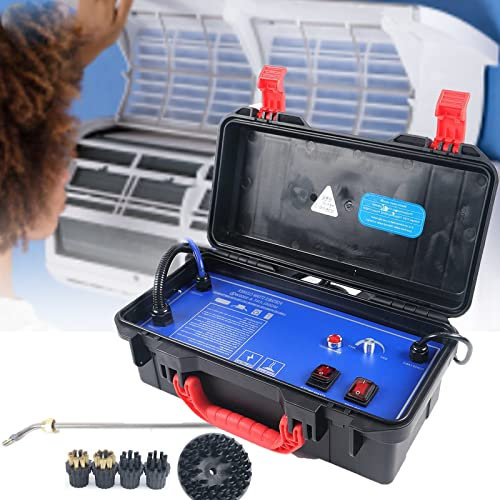 wzfdm Máquina de Limpieza a Vapor multifunción de Temperatura, Limpiador de Vapor de Mano, Limpiador de Vapor para Coche portátil,220v#3000w