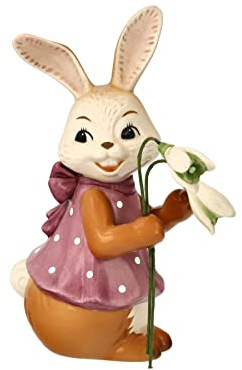 Goebel Ostern Dekofigur, Porzellan, 12 cm, Weiß