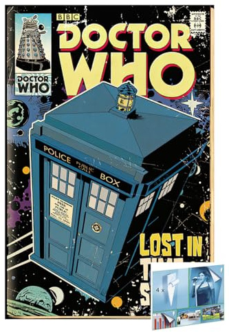 Close Up Doctor Who – Affisch (The Tardis Comic) (storlek: 61 cm x 91,5 cm) (affischer och affischremsor)