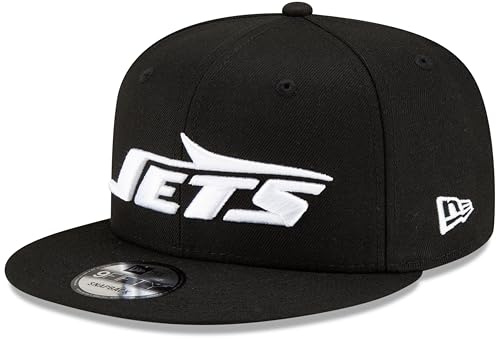 New Era NFL 9FIFTY Black White Adjustable Snapback Hat Cap One Size Fits All