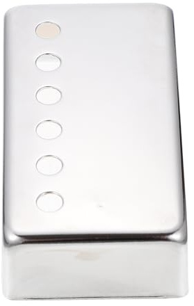 Kupferne Tonabnehmer Schutzabdeckung mit 6-loch Design, Silber | E-gitarren Pickup, 1 Stück, Leicht zu Reinigen, Fleckenresistent, Praktisches Zubehör