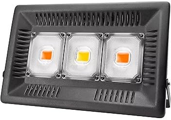 DCDCD Reflector Led IP65 50W 100W 150W Lámpara De Pared For Exteriores Espectro Completo Lámpara De Cultivo Phyto For Plantas De Invernadero De Interior - Foco LED(Warm White,10PCS 150w)