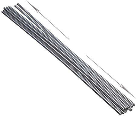 Schweißstäbe, 10 Stück Universal-Schweißstäbe Fülldraht-Schweißstab for Schweißen von Kupfer, Aluminium, Eisen, Edelstahl, kein Pulver erforderlich, Niedertemperatur-Schweißstab (Größe: 2,0 mm – 10 St