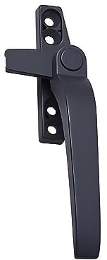 Window Handle,double Glazing Window Handles,Window Handle Window Handle Home Hardware Aluminum Alloy Lever Casement Convenience Handily Install Professional Household Accessories(Right Dark Gray)