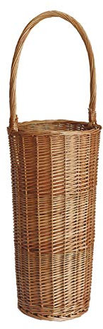 American Style Wicker Umbrella Stand for Entryway Lightweight and Stable Storage Organizer for Umbrellas Unique Woven Design