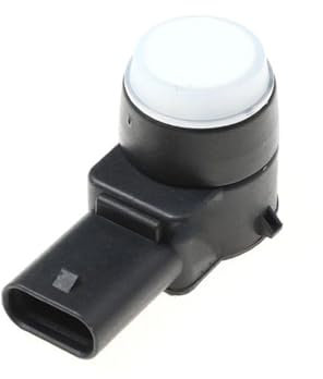 Parksensor Für W169 W245 W204 W212 W221 C207 A207 C250 C350 E300 E350 2125420118 A2125420118 3 Farbe PDC Parksensor Auto Parken Sensor System(Weiß)