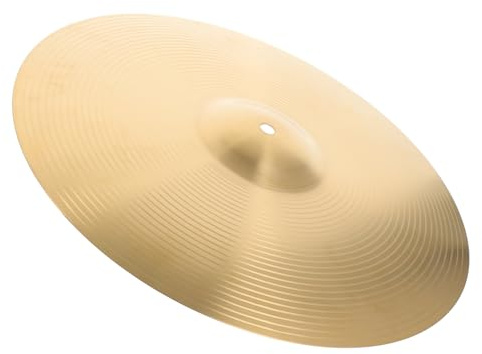 Kisangel Platillo para Batería de Metal Ligero Sonido Claro y Diseño Práctico para Práctica de Jazz y Música en Directo
