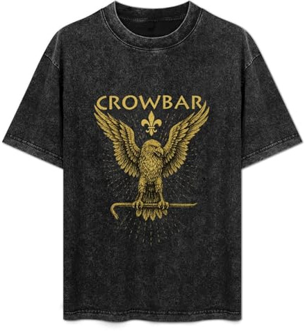 Crowbar Mens T-Shirt Black Unisex Top Tee XXL