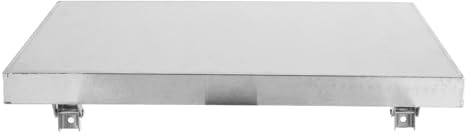 CLISPEED Étagère Murale Pliante en Acier Inoxydable 40 X 30 CM Étagère Suspendue Cuisine Résistante à L’Humidité Support Rabattable pour Optimisation Espace Rangement Mural Polyvalent
