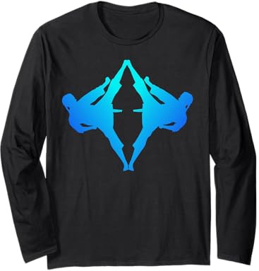 T-Shirt de karaté pour Homme - Costume de karaté pour garçons Manche Longue