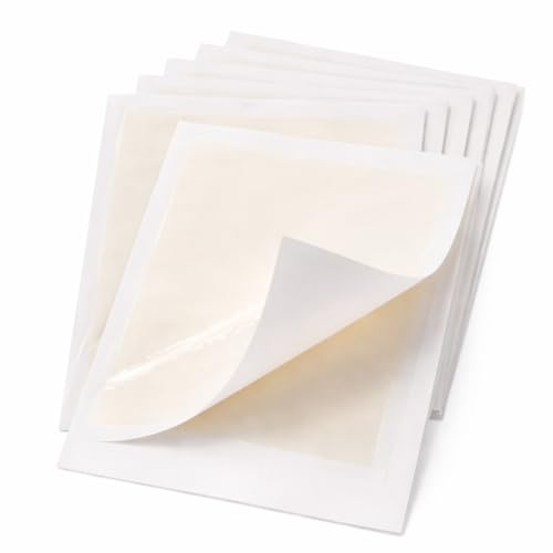 Trampas pegajosas para Ratones – Lote de 10 Placas Adhesivas Extra Fuertes – Sin Veneno, Listas para Usar – Placas Planas con Aroma a Cereza Negra para Uso en Interiores