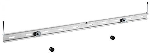 RICOO Support Enceinte TV Fix ation LH042 Bluetooth PC Haut-Parleur Adaptateur pour Soundbar Adaptable avec Accroche Murale pour télévisions Argent