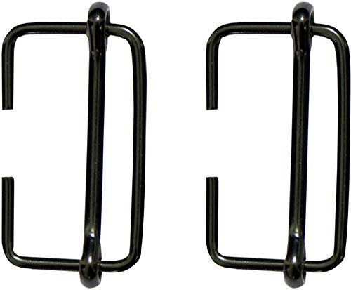 Cressi Buckle INOX Pinocchio (Pair) - Boucles de Rechange pour Masque de Pinocchio