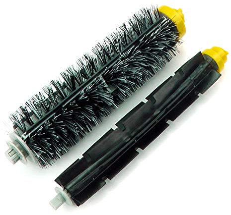 MIRTUX 1 Pack de Rodillos Compatibles con Roomba Serie 600 y 700 - Cepillo Central para Roomba 620, 630, 660, 680, 690, 720, 730, 750, 760, 780...(Todos los Modelos) - Recambio para Roomba Aspirador