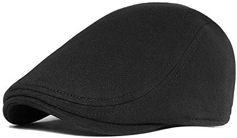 PORSYOND Herren Schirmmütze aus Baumwolle Schiebermütze Mann Baskenmütze Gatsby Newsboy Flatcap Herren Barett Cap