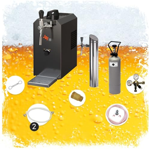 Komplett set under disk - Öltapp JET 30 en linje torr kylare, 35 liter/h -Bierkoffer, KEG:utan