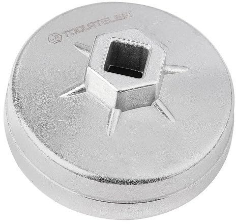 Kompatibel mit Ölfilterschlüssel 74 mm x 14 Kant Tool für VW, Audi, BMW, Peugeot und Mercedes