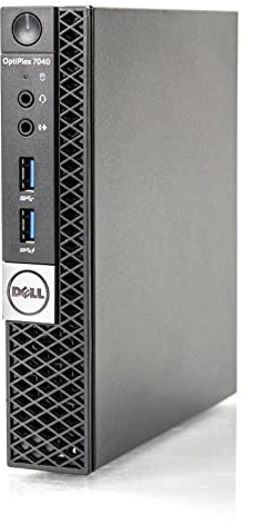 Dell Mini PC OptiPlex 7040 Micro Computer Desktop,16GB DDR4 256GB M.2 NVMe SSD,i5 6500T Quad Core 2.5GHz,AX210 Built-in WiFi 6E + Bluetooth 5.2,HDMI Windows 11 Pro,Wireless Keyboard & Mouse (Renewed)