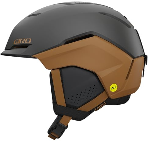 Giro Tenet MIPS Snow Helmet - Metallic Coal/Tan - Size L (59-62.5cm)