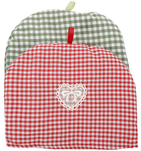 Cabilock 2 Stücke Teewärmer Baumwolle Teekannenwärmer Stoff Abdeckung für Wasserkocher Kaffeekanne Tea Pot Cosy Kannenwärmer Haube Isolierung Staubschutz