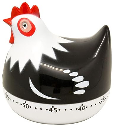 NAMOARLY Cartoon Animal Kitchen Timer Hen Timer Alarm for Baking Cooking and Egg Timing