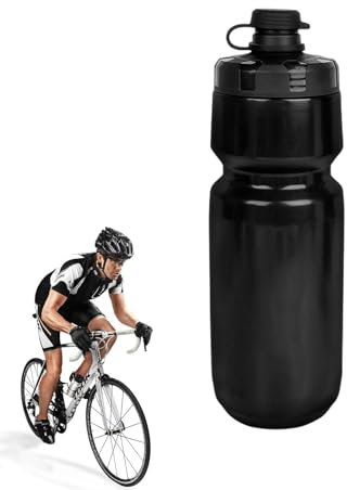 Bouteille d'eau isotherme pour vélo - Bouteille d'eau pour vélo, gourde de fitness de 720 ml avec grande capacité, accessoire de loisirs d'extérieur pour la randonnée, le camping, les voyages, le