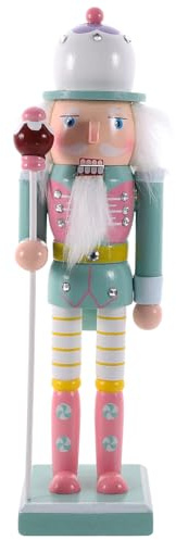 Weihnachts Nussknacker,9.8 Zoll Nussknacker Soldaten Festliche Sammlerfiguren für Weihnachtsverzierung Kamin Deko Party Liefert