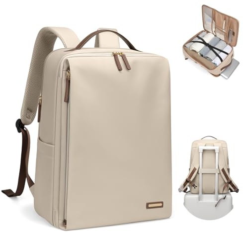GOLF SUPAGS Mochila elegante para computadora portátil para mujeres, trabajo, universidad y viajes Mochila informal para computadoras portátiles de 17,3 pulgadas