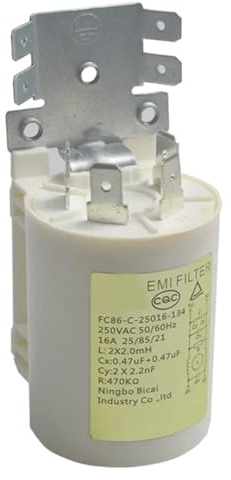 Ersatz-Entstörfilter for die Power-Filterscheibe, kompatibel mit Ersatzteilen for Trommelwaschmaschinen von L&i&t&t&le S&w&a&n(Beige)