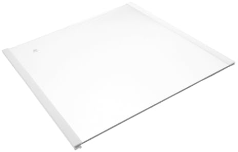 Freezer Glass Shelf for Refrigerator Tempered Glass Divider | Universal Fridge Shelf Replacement, Alloy Support, Easy Installation for Homes and Offices
