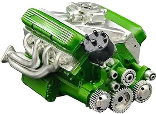 Kit per costruire il proprio staminale auto V-8 kit motore per adulti, 4 tempi 44 cc,V8 Kit motori a gas, benzina Ohv V8 kit modello motore piccolo blocco, kit mini V 8 E-ngine che funziona
