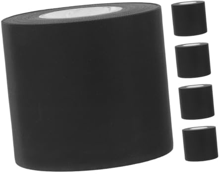 DIKACA 5 Rollos Cinta Aislante Térmica para Tuberías Resistente al Fuego Agua Cinta de Aislamiento Flexible para Aire Acondicionado Protección Duradera para Exteriores
