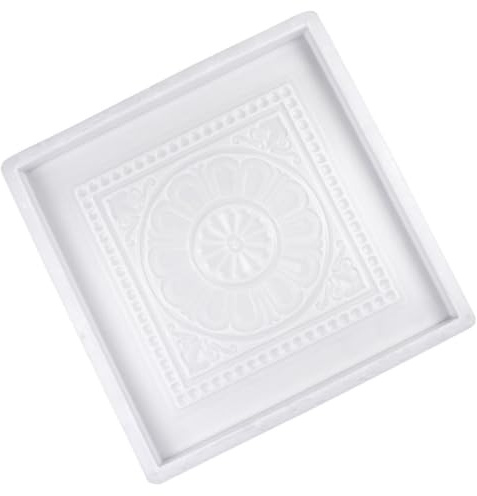 Alipis Molde de Plástico para Pavimento de Cemento Tanglian 40X40X35 CM Molde Antideslizante para Jardín y Exteriores Plantilla para Hacer Ladrillos y Pasarelas DIY