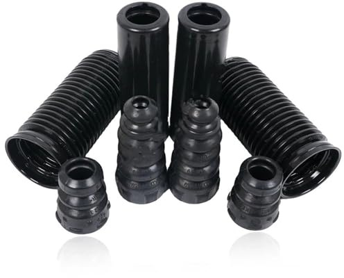WSUMKH Auto Stoßdämpfer Für Golf 5 MK6 Für Passat B6 B7 Für Tiguan Für Touran 1KD511359 1K0511359 3C0513425 3CD513425 Stoßdämpfer Puffer Block Staub Abdeckung(1 Set 8 PCS)