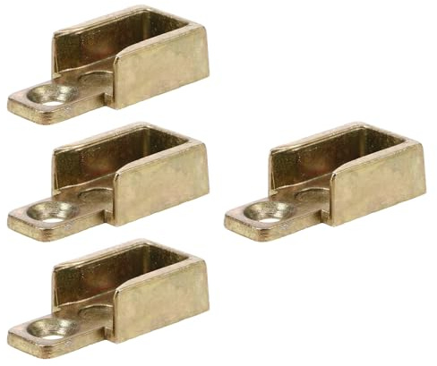 KOCKSHION 4 Herrajes para Ventana Abatible de Aleación de Zinc Dorado Instalación Fácil y Seguridad Mejorada para Mejora de Seguridad en Dormitorios