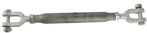 AB Tools Rigging Screw 16mm Galvanised Jaw to Jaw Turnbuckle Straining DK69