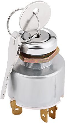 Interruttore di Avviamento del Motore Universale 12V Interruttore di Controllo dell'accensione Car Auto 4 Posizione ON OFF Avvio Comandi dell'interruttore di Accensione con i tasti