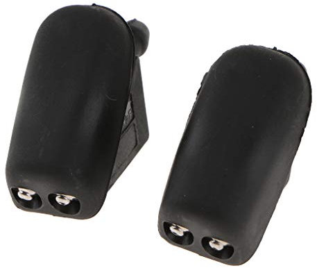 Almencla 2 Pezzi Ugelli Lavavetri Regolazione Diretta per Ford Focus Mondeo S-Max