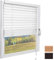 Sol Royal Holzjalousie SolDecor JH3 Jalousie aus Holz in Weiß - 110x160 cm Tür- und Fensterjalousie Holz umweltschonend produziert - Jalousien Blickschutz Fenster 3,5 cm breite Lamellen