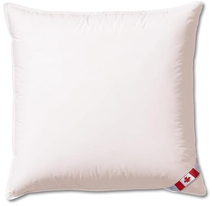 Daunenkopfkissen, Feder „Canada Medium“, KÜNSEMÜLLER, 80x80 cm, Füllung: 85% Federn, 15% Daunen, medium | Optimale Abstützung des Kopf- & Nackenbereichs