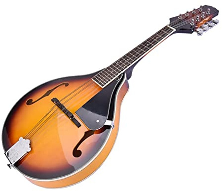 ZENGXUE 8 String Basswood A Style Acoustic Mandolin With Cable For Beginner Music Lover Mandolin Musical Instrument