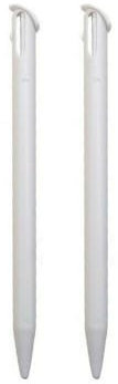 2 stylets blancs de rechange pour écran tactile Nintendo NEW 3DS XL