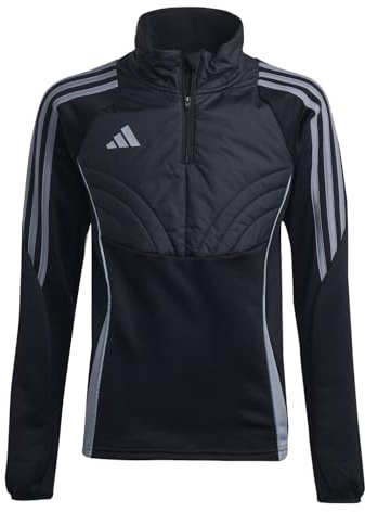 adidas Tiro 24 Wintopy - Tuta da ginnastica per bambini, Nero/Bianco, 9-10 Years